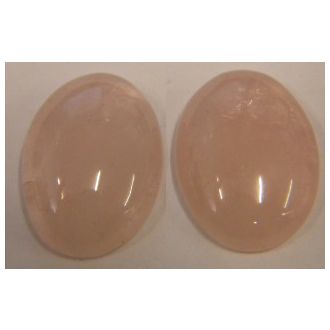 Cabuchon ovaali Ruusukvartsi